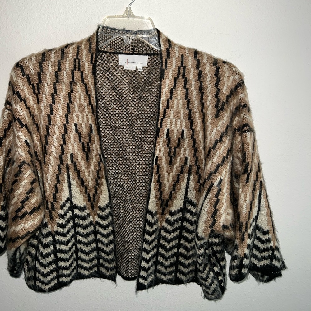 Anthropology Kimono Chevron